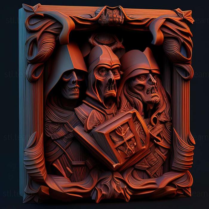 3D model Dungeon Lords game (STL)
